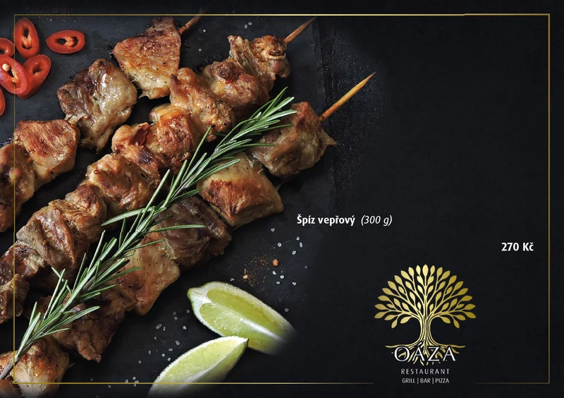 Gril menu Oáza – strana 2