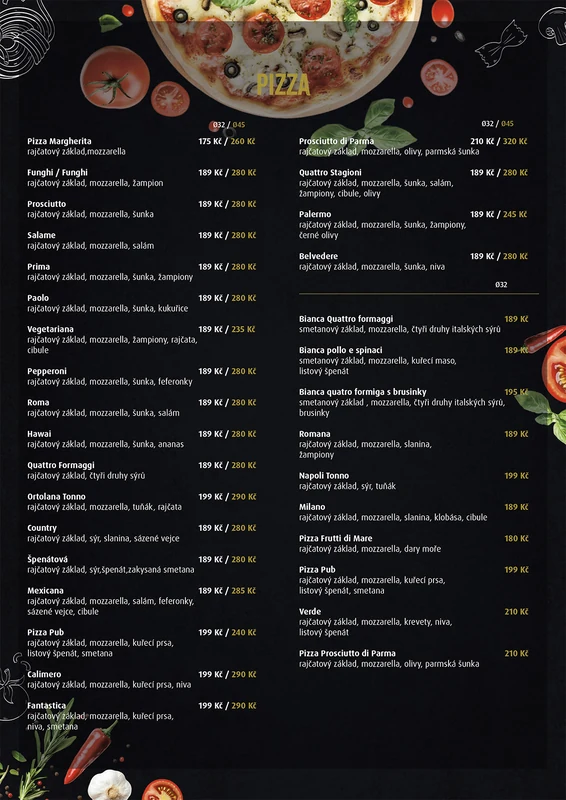 Menu Oáza – strana 3